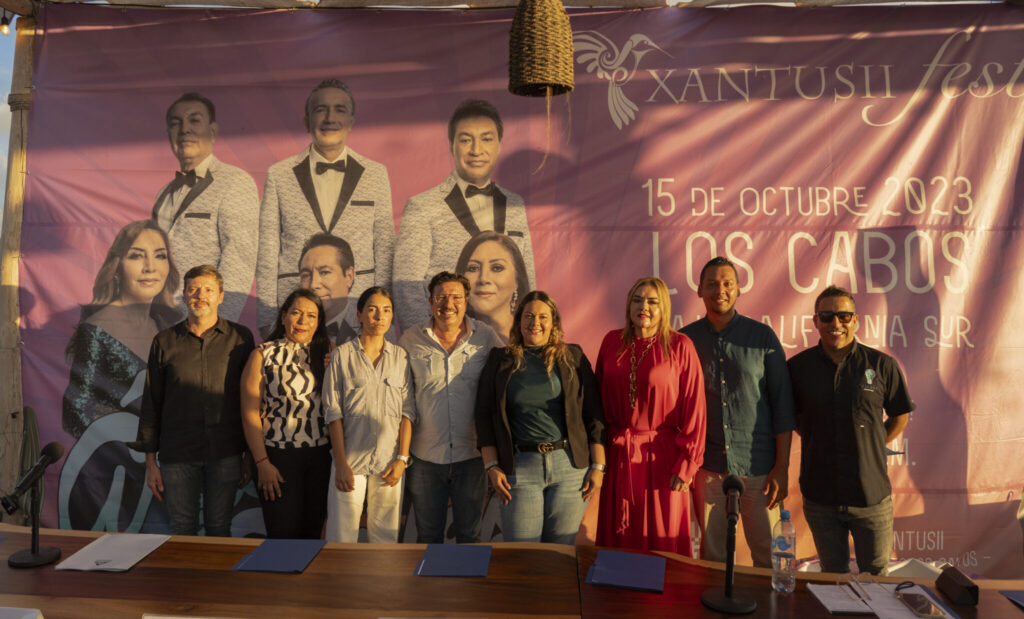 Press Conference Xantusii Fest Los Cabos Introduces Los Ángeles Azules